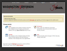 Tablet Screenshot of jay.washjeff.edu